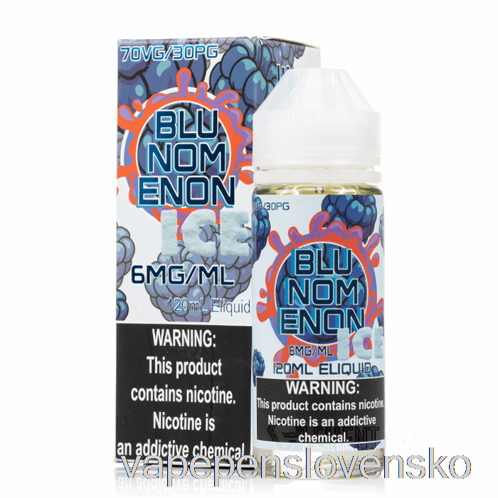 ľadový Blunomenon - Nomenon E-liquid - 120ml 6mg Vape Slovensko